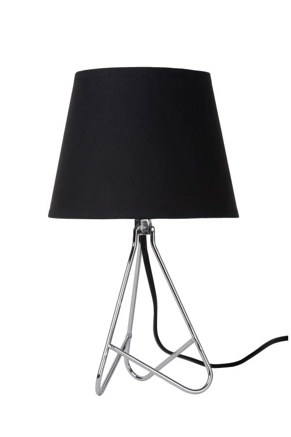 Lucide GITTA - Table lamp - Ø 17 cm - 1xE14 - Chrome - off